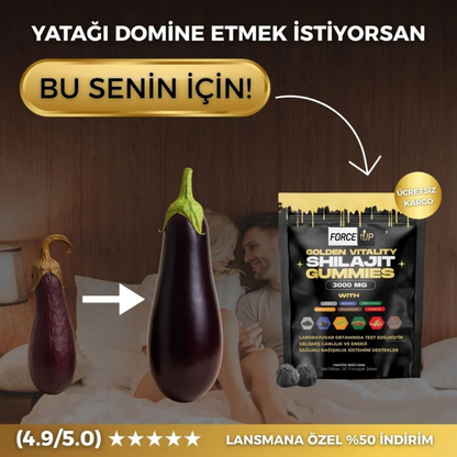 Shilajit-Doğal Testosteron ve Performans Arttırıcı Gıda Takviyesi